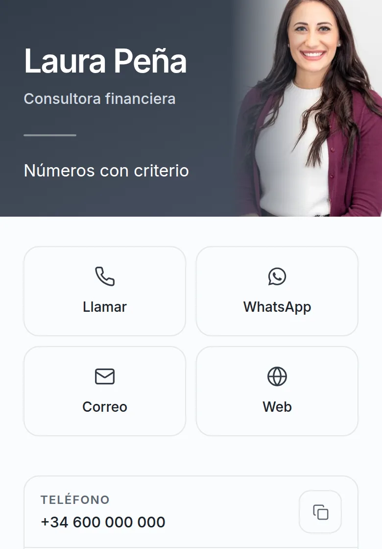 Plantilla Pizarra, con datos de ejemplo inventados
